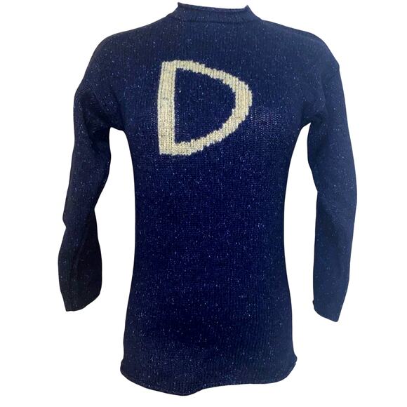 Wizarding World of Harry Potter Universal Studios Wool D Sweater Blue Adult XS - Picture 1 of 6